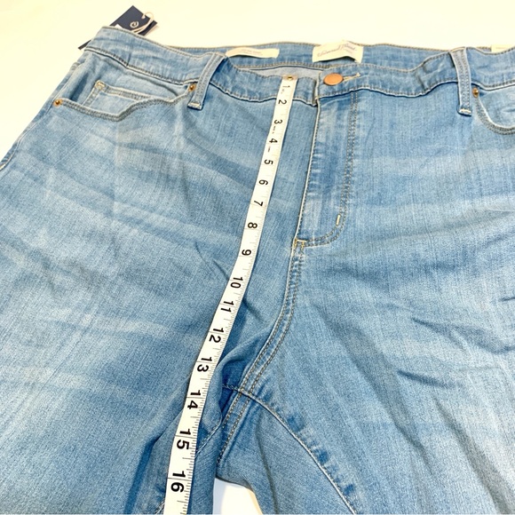 Universal Thread Jeans Womens Plus Size 22W High Rose Skinny Light Blue NWT - Picture 15 of 16